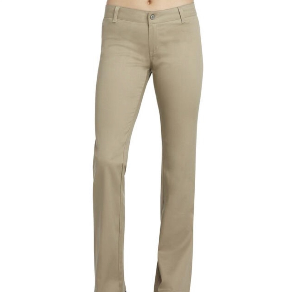 NWT Dickies Khaki Junior Worker Bootcut